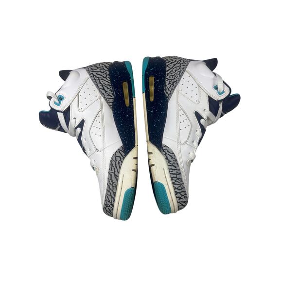 Nike Air Jordan Son of Mars 'Hornets' Men's 8.5 White Midnight Navy 580603-105 - Picture 4 of 9